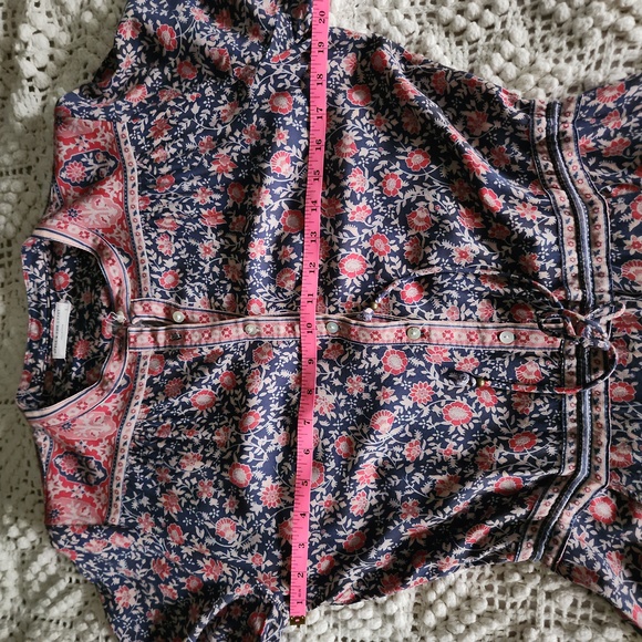 💕SPELL & THE GYPSY COLLECTIVE💕 Jasmine Playdress ~ Navy Blue Floral Small S - Picture 10 of 11